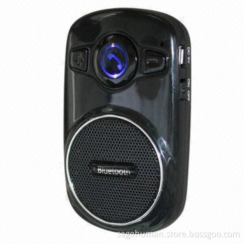 Sunvisor Bluetooth hands free kit, DSP technology, noise and echo suppression, voice guide